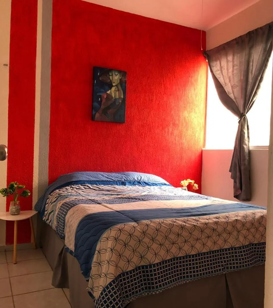 툴룸 Departamento Caribe Por Zamna 아파트